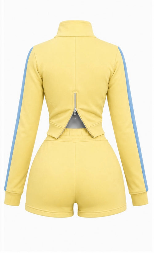 Long Sleeve Short Set